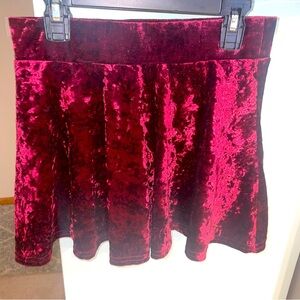 Red Velvet skort